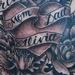 Tattoos - Garys Heart with flowers tattoo - 70361